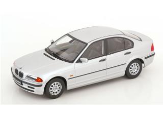 BMW 3er E46 Limousine 1999 silber KK-Scale 1:18 Metallmodell (Türen, Motorhaube... nicht zu öffnen!)
