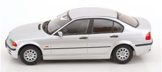 BMW 3er E46 Limousine 1999 silber KK-Scale 1:18 Metallmodell (Türen, Motorhaube... nicht zu öffnen!)