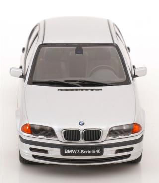 BMW 3er E46 Limousine 1999 silber KK-Scale 1:18 Metallmodell (Türen, Motorhaube... nicht zu öffnen!)