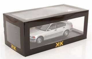 BMW 3er E46 Limousine 1999 silber KK-Scale 1:18 Metallmodell (Türen, Motorhaube... nicht zu öffnen!)