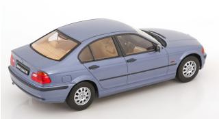 BMW 3er E46 Limousine 1999 hellblau-metallic KK-Scale 1:18 Metallmodell (Türen, Motorhaube... nicht zu öffnen!)