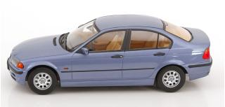 BMW 3er E46 Limousine 1999 hellblau-metallic KK-Scale 1:18 Metallmodell (Türen, Motorhaube... nicht zu öffnen!)