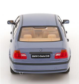 BMW 3er E46 Limousine 1999 hellblau-metallic KK-Scale 1:18 Metallmodell (Türen, Motorhaube... nicht zu öffnen!)