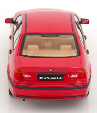 BMW 3er E46 Limousine 1999 rot KK-Scale 1:18 Metallmodell (Türen, Motorhaube... nicht zu öffnen!)