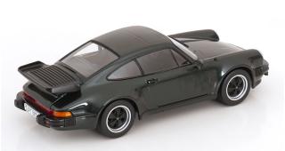 Porsche 911 (930) Turbo 3.3 1977 dunkelgrün-metallic KK-Scale 1:18 Metallmodell (Türen, Motorhaube... nicht zu öffnen!)