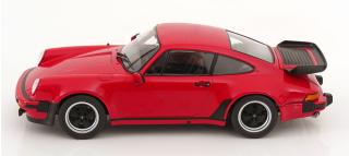 Porsche 911 (930) Turbo 3.3 1977 rot KK-Scale 1:18 Metallmodell (Türen, Motorhaube... nicht zu öffnen!)