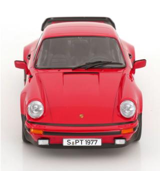 Porsche 911 (930) Turbo 3.3 1977 rot KK-Scale 1:18 Metallmodell (Türen, Motorhaube... nicht zu öffnen!)