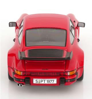 Porsche 911 (930) Turbo 3.3 1977 rot KK-Scale 1:18 Metallmodell (Türen, Motorhaube... nicht zu öffnen!)
