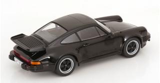 Porsche 911 (930) Turbo 3.3 1977 schwarz KK-Scale 1:18 Metallmodell (Türen, Motorhaube... nicht zu öffnen!)