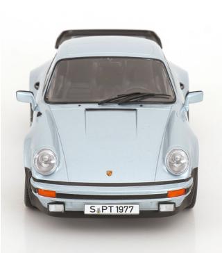 Porsche 911 (930) Turbo 3.3 1977 silber KK-Scale 1:18 Metallmodell (Türen, Motorhaube... nicht zu öffnen!)