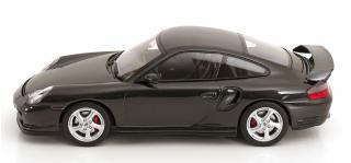 Porsche 911 (996) GT2 2001 schwarz-metallic KK-Scale 1:18 Metallmodell (Türen, Motorhaube... nicht zu öffnen!)