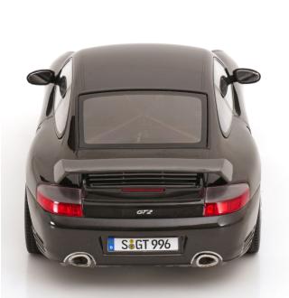 Porsche 911 (996) GT2 2001 schwarz-metallic KK-Scale 1:18 Metallmodell (Türen, Motorhaube... nicht zu öffnen!)