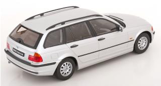 BMW 3er E46 Touring 1999 silber KK-Scale 1:18 Metallmodell (Türen, Motorhaube... nicht zu öffnen!)