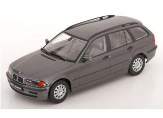 BMW 3er E46 Touring 1999 graumetallic KK-Scale 1:18 Metallmodell (Türen, Motorhaube... nicht zu öffnen!)
