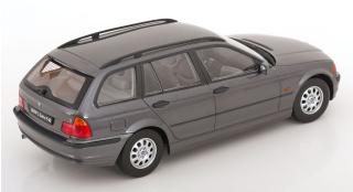 BMW 3er E46 Touring 1999 graumetallic KK-Scale 1:18 Metallmodell (Türen, Motorhaube... nicht zu öffnen!)