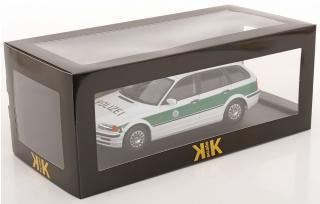 BMW 3er E46 Touring 1999 Polizei KK-Scale 1:18 Metallmodell (Türen, Motorhaube... nicht zu öffnen!)