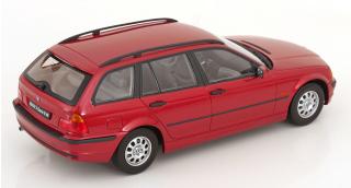 BMW 3er E46 Touring 1999 rotmetallic KK-Scale 1:18 Metallmodell (Türen, Motorhaube... nicht zu öffnen!)