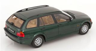 BMW 3er E46 Touring 1999 dunkelgrün-metallic KK-Scale 1:18 Metallmodell (Türen, Motorhaube... nicht zu öffnen!)