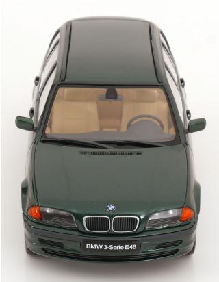 BMW 3er E46 Touring 1999 dunkelgrün-metallic KK-Scale 1:18 Metallmodell (Türen, Motorhaube... nicht zu öffnen!)