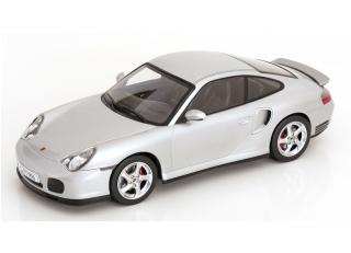 Porsche 911 (996) Turbo 2000 silber KK-Scale 1:18 Metallmodell (Türen, Motorhaube... nicht zu öffnen!)