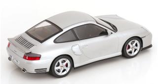 Porsche 911 (996) Turbo 2000 silber KK-Scale 1:18 Metallmodell (Türen, Motorhaube... nicht zu öffnen!)