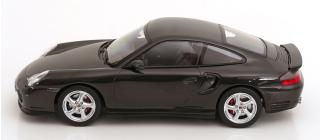 Porsche 911 (996) Turbo 2000 schwarz-metallic KK-Scale 1:18 Metallmodell (Türen, Motorhaube... nicht zu öffnen!)