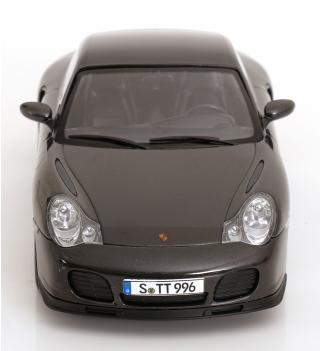 Porsche 911 (996) Turbo 2000 schwarz-metallic KK-Scale 1:18 Metallmodell (Türen, Motorhaube... nicht zu öffnen!)