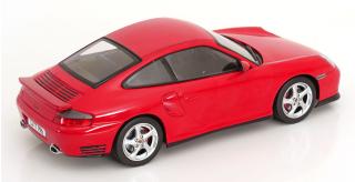 Porsche 911 (996) Turbo 2000 rot KK-Scale 1:18 Metallmodell (Türen, Motorhaube... nicht zu öffnen!)