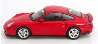 Porsche 911 (996) Turbo 2000 rot KK-Scale 1:18 Metallmodell (Türen, Motorhaube... nicht zu öffnen!)