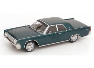 Lincoln Continental Sedan 1963 aus dem Film Matrix Reloaded dunkelgrün-metallic KK-Scale 1:18 Metallmodell (Türen, Motorhaube... nicht zu öffnen!)