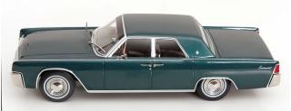 Lincoln Continental Sedan 1963 aus dem Film Matrix Reloaded dunkelgrün-metallic KK-Scale 1:18 Metallmodell (Türen, Motorhaube... nicht zu öffnen!)