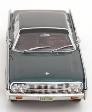 Lincoln Continental Sedan 1963 aus dem Film Matrix Reloaded dunkelgrün-metallic KK-Scale 1:18 Metallmodell (Türen, Motorhaube... nicht zu öffnen!)