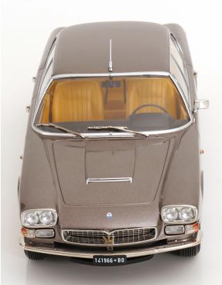 Maserati Quattroporte I 1965 graumetallic KK-Scale 1:18 Metallmodell (Türen, Motorhaube... nicht zu öffnen!)