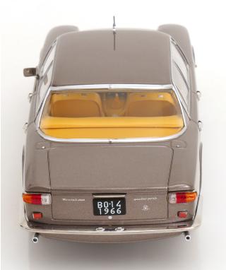 Maserati Quattroporte I 1965 graumetallic KK-Scale 1:18 Metallmodell (Türen, Motorhaube... nicht zu öffnen!)