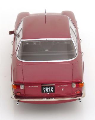 Maserati Quattroporte I 1965 rotmetallic KK-Scale 1:18 Metallmodell (Türen, Motorhaube... nicht zu öffnen!)