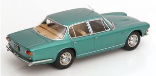 Maserati Quattroporte I 1965 grünmetallic KK-Scale 1:18 Metallmodell (Türen, Motorhaube... nicht zu öffnen!)