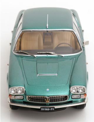 Maserati Quattroporte I 1965 grünmetallic KK-Scale 1:18 Metallmodell (Türen, Motorhaube... nicht zu öffnen!)