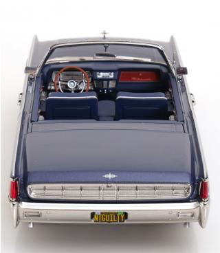 Lincoln Continental Convertible 1963 blaumetallic Lincoln Lawyer TV-Serie KK-Scale 1:18 Metallmodell (Türen, Motorhaube... nicht zu öffnen!)