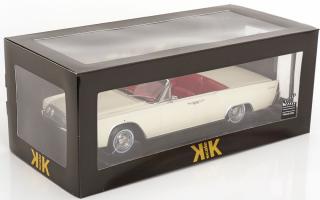 Lincoln Continental Convertible 1963 weiß John F. Kennedy KK-Scale 1:18 Metallmodell (Türen, Motorhaube... nicht zu öffnen!)