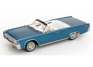 Lincoln Continental Convertible 1963 türkis-metallic KK-Scale 1:18 Metallmodell (Türen, Motorhaube... nicht zu öffnen!)