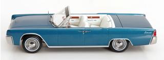 Lincoln Continental Convertible 1963 türkis-metallic KK-Scale 1:18 Metallmodell (Türen, Motorhaube... nicht zu öffnen!)