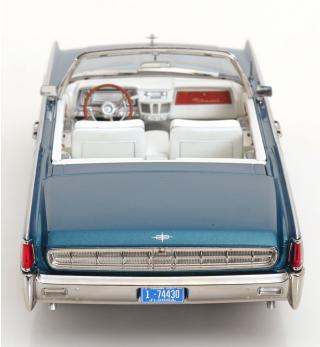 Lincoln Continental Convertible 1963 türkis-metallic KK-Scale 1:18 Metallmodell (Türen, Motorhaube... nicht zu öffnen!)
