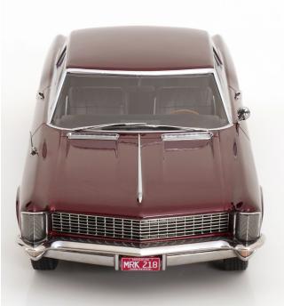 Buick Riviera 1965 dunkelrot-metallic aus dem Film Road House KK-Scale 1:18 Metallmodell (Türen, Motorhaube... nicht zu öffnen!)