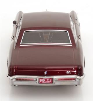 Buick Riviera 1965 dunkelrot-metallic aus dem Film Road House KK-Scale 1:18 Metallmodell (Türen, Motorhaube... nicht zu öffnen!)
