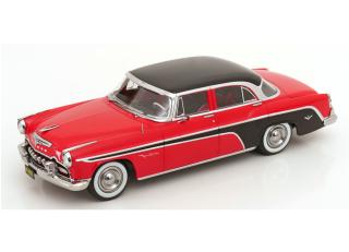 DeSoto Fireflite Sedan 1955 rot/schwarz KK-Scale 1:18 Metallmodell (Türen, Motorhaube... nicht zu öffnen!)