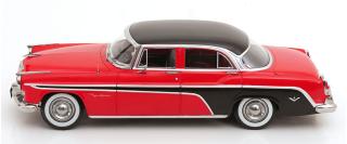 DeSoto Fireflite Sedan 1955 rot/schwarz KK-Scale 1:18 Metallmodell (Türen, Motorhaube... nicht zu öffnen!)