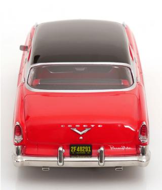 DeSoto Fireflite Sedan 1955 rot/schwarz KK-Scale 1:18 Metallmodell (Türen, Motorhaube... nicht zu öffnen!)