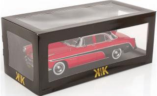 DeSoto Fireflite Sedan 1955 rot/schwarz KK-Scale 1:18 Metallmodell (Türen, Motorhaube... nicht zu öffnen!)