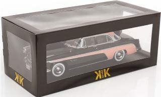 DeSoto Fireflite Sedan 1955 schwarz/pink KK-Scale 1:18 Metallmodell (Türen, Motorhaube... nicht zu öffnen!)