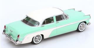 DeSoto Fireflite Sedan 1955 hellgrün/creme KK-Scale 1:18 Metallmodell (Türen, Motorhaube... nicht zu öffnen!)